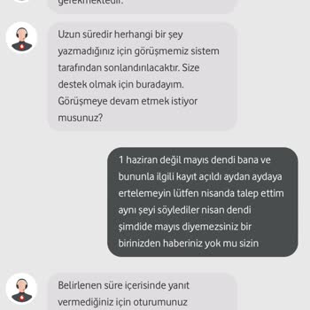 Vodafone Fazla Yansıtılan Fatura