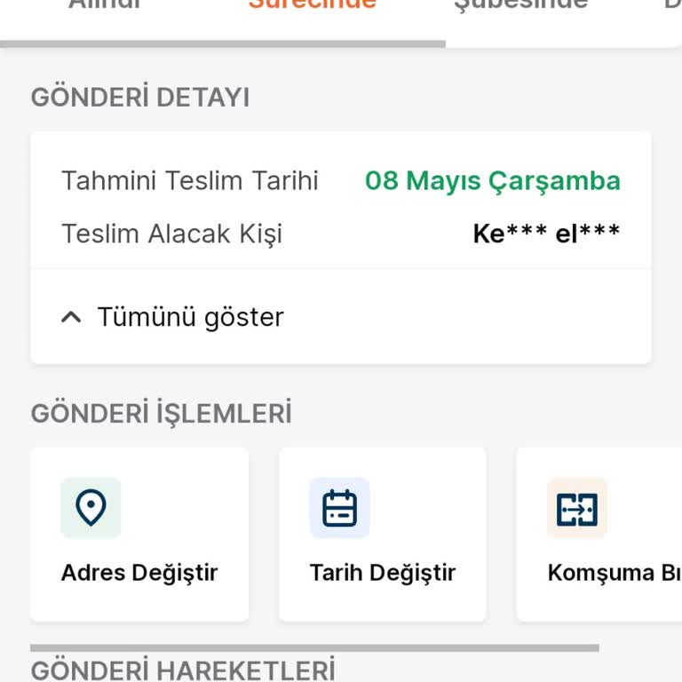 Kaplumbağa Kargoculuk Trendyol Express Gelmedi