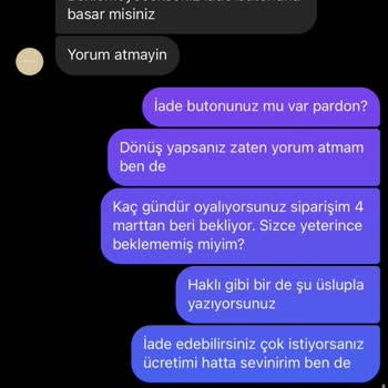 Ok Roses 2000 TL'lik Alışveriş Kayıp: İletişim Ve İade Sorunu