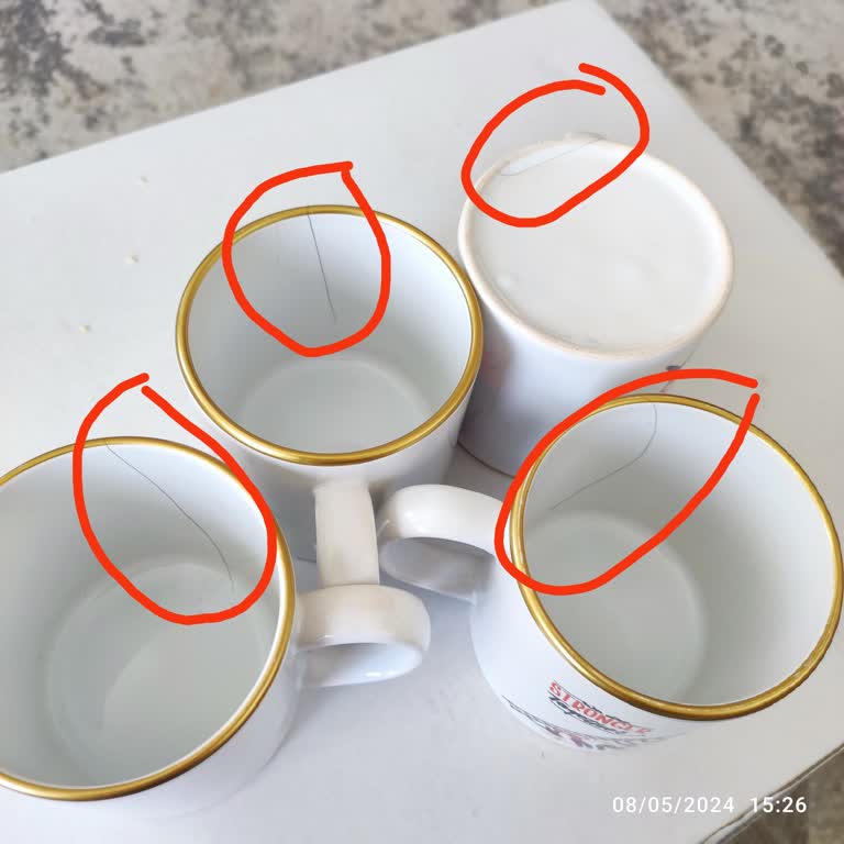 Karaca Züccaciye Karaca Çatlak Kupa Mug Satıyor