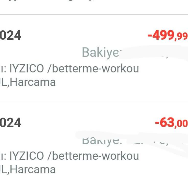 Betterme Fazladan Para Çekti