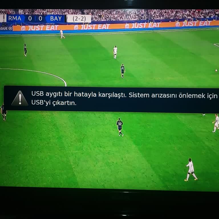 Digiturk USB Aygıtı Bir Hatayla Karşılaştı Uyarısı Veriyor