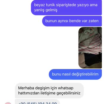 Pepino Butik Yanlış Ürün Ve İade Sorunuyla Karşılaştım!