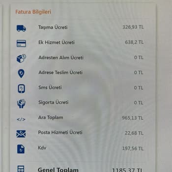 MNG Kargo Ek Taşıma Bedeli Diye Fahiş Farklar İstiyor.