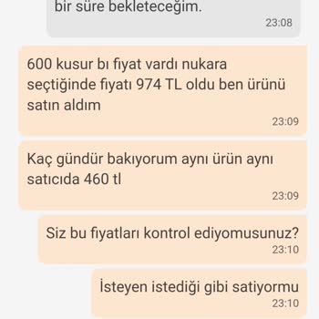 Trendyol Fiyat Denetimsizliği Şikayeti