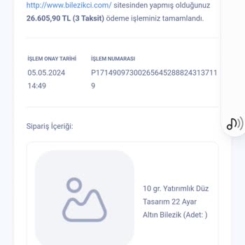 Bilezikci.com Bilezikçi Firmasi En Yüksek Fiyata Rağmen Sonradan Tekrar Para İsteme