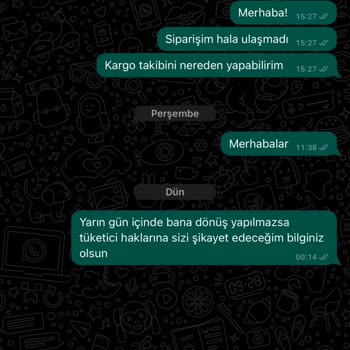 Qafiye Prive Markasından Yaptığım Alışveriş Mağduriyeti