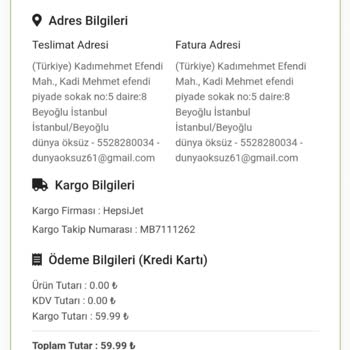 Modamizbir Sitesi İade Ürün Parası Hesabıma Gelmedi