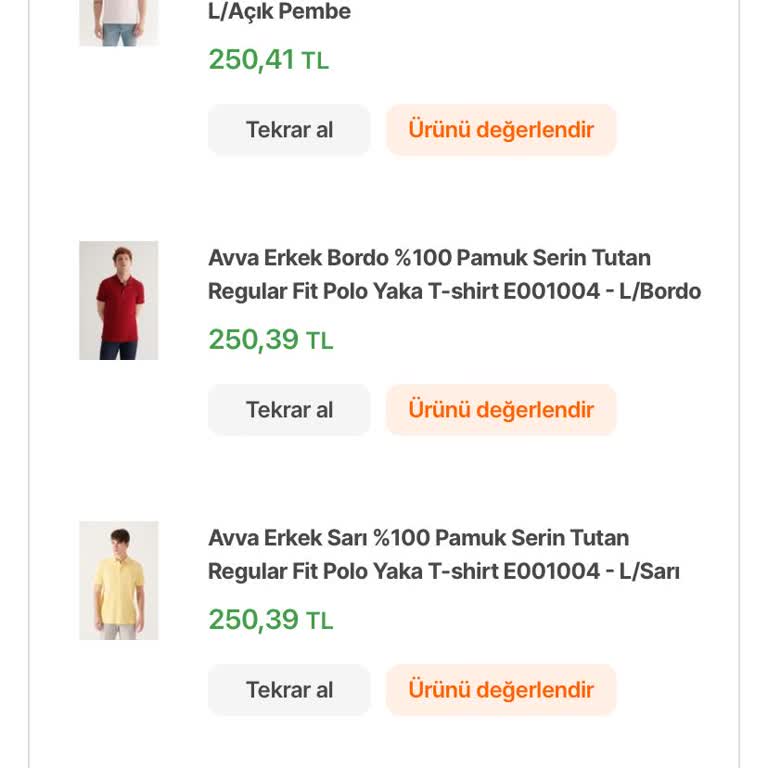 Avva T-Shirtlerde Küçülme Ve Kalitesizlik