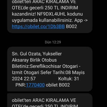 Aksaray Birlik Turizm Yükseller Aksaray Otobüsünde Koltuk Karmaşası Ve Geç Kalkış
