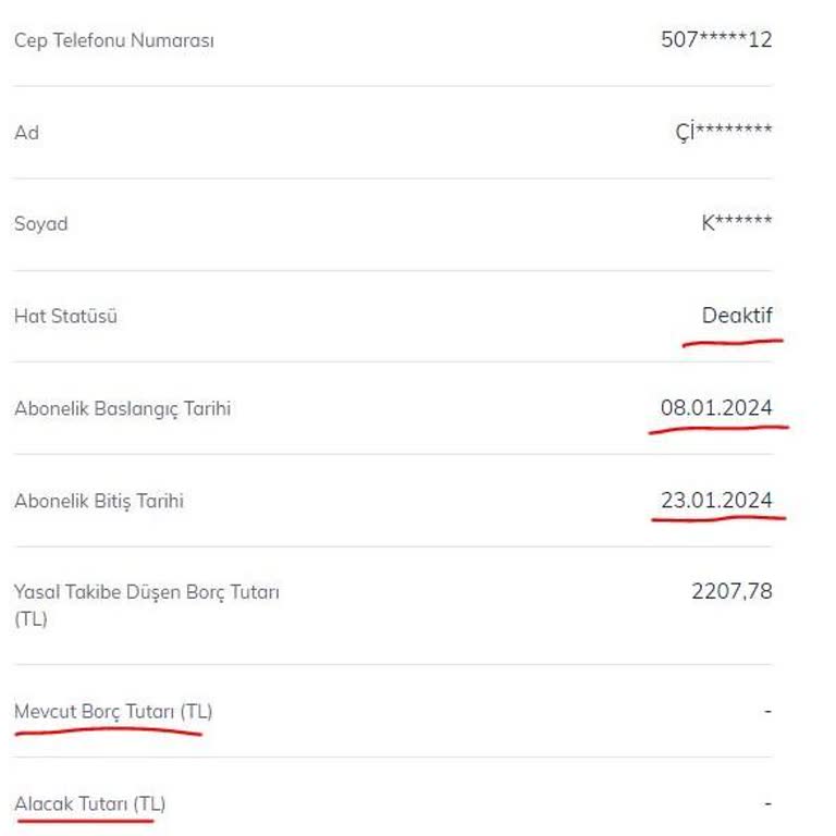 Türk Telekom Mobil Feshedilen Hatta Borç Çıkarıyor, İcraya Veriyor