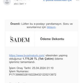 Zehra Türk - By Sadem - Siparişleri Göndermiyorlar. Paranız Boşa Gider