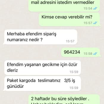 UPS Türkiye Sipariş Servis Takımı