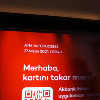 Akbank ATM Para Yutması