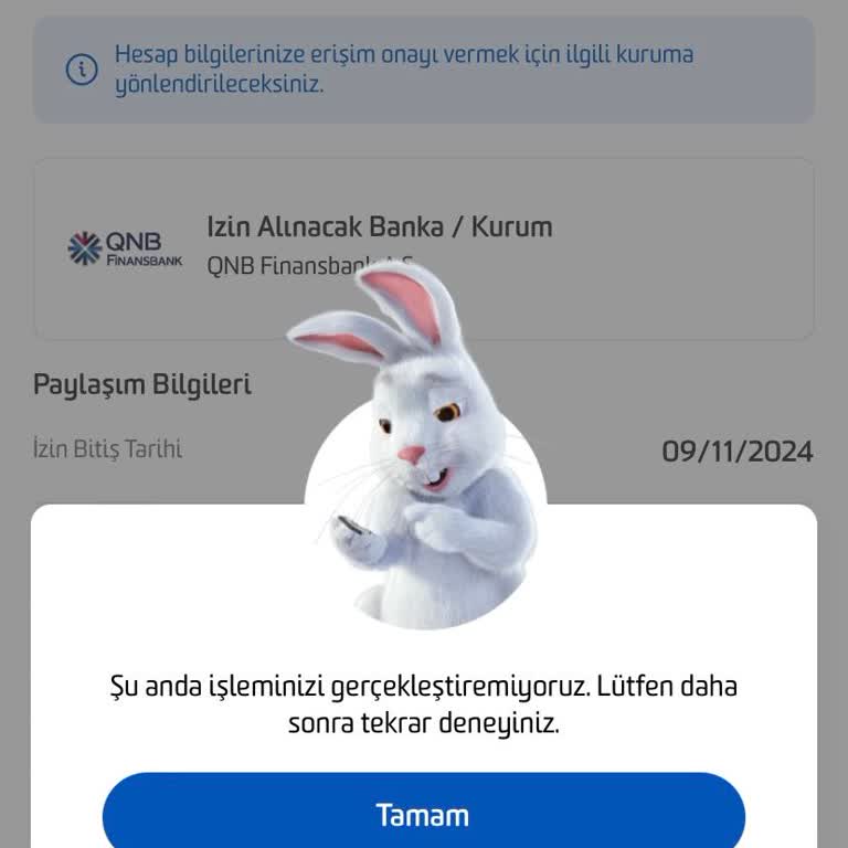 Fibabanka Ekstra Kazan İşlem Hatası Veriyor Sürekli