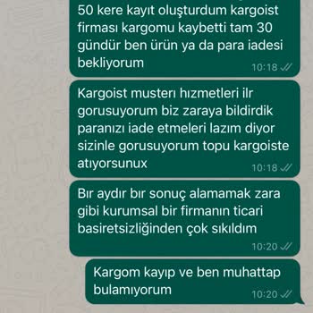 Kargoist Kargomu Kaybetti! Hala Teslimat Aşamasında Gösteriyor