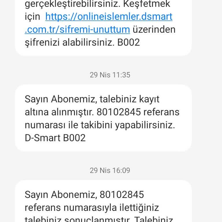 D-Smart'ın İlgisizliği Ve Tamam Deyip Yapmaması.