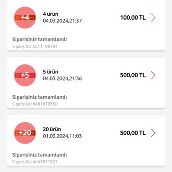 Vodafone Mobil Ödemeyi Faturaya Yansıttı Ancak Siparişimi Göndermedi.