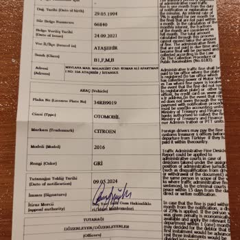Martı Tag Sürücü Trafik Cezası Ve Araç Bağlama