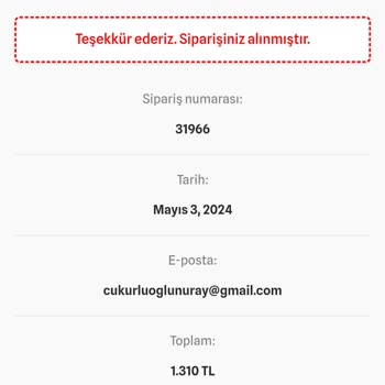 Öz Çeyiz (ozceyiz.com) İnternet Üzerinden Alışverişte Yaşanan Sorunlar