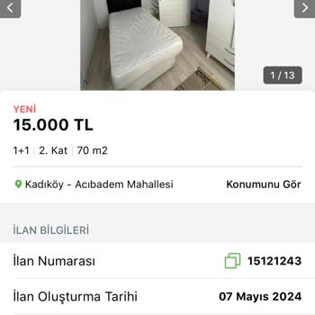 Emlakjet Kadıköy Sahte İlan