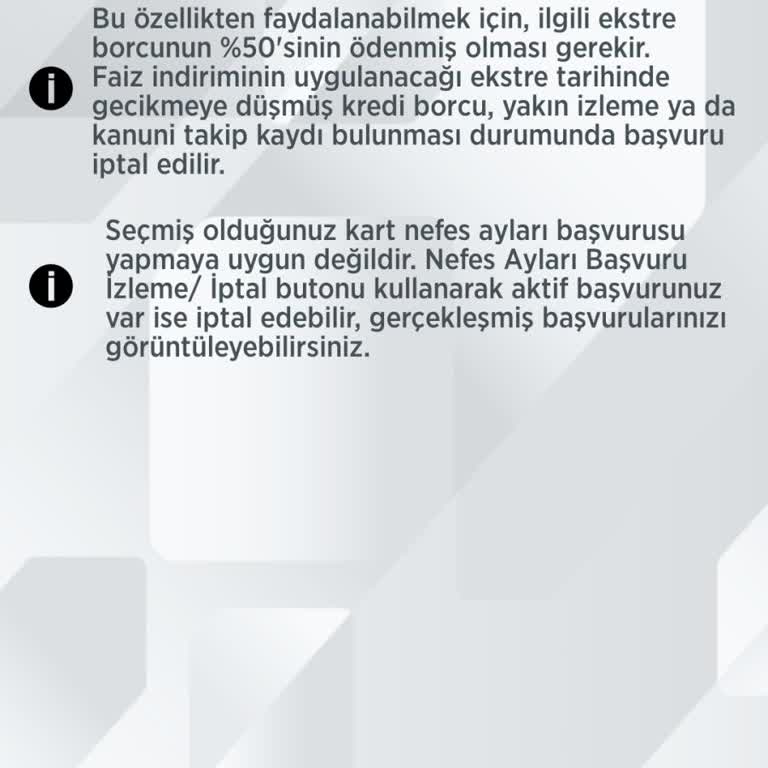 Ziraat Bankası Ziraat Kk Nefes Ayları