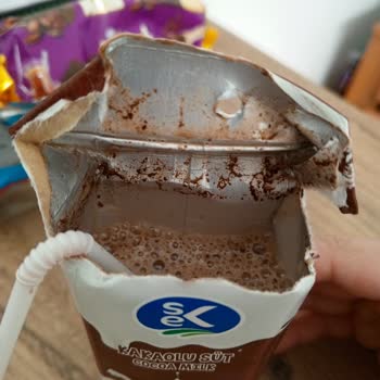 Sek Süt Tadı Bozuk Çikolatalı Süt Hayal Kırıklığı