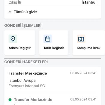 Trendyol Express Kargomu Getirmiyor Günlerdir Esenyurt SC De Bekliyor