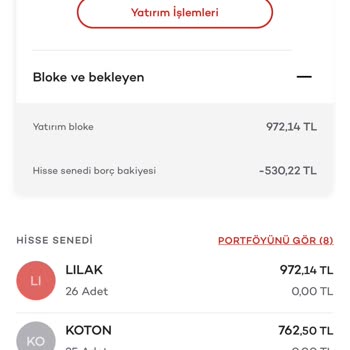 Akbank'dan Dün Aldığım Koton Hissesi Kayıp