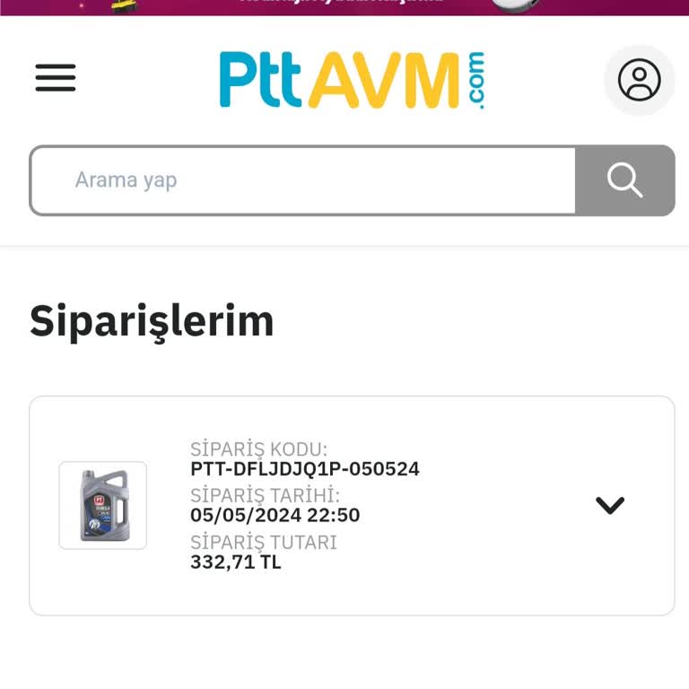 Epttavm Kargo Göndermedi