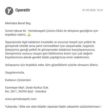 Yemek Sepeti Teslim Edilmeyen Ürünü Teslim Edildi Gösterdi Paramı Aldı