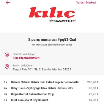 Yemek Sepeti Teslim Edilmeyen Ürünü Teslim Edildi Gösterdi Paramı Aldı