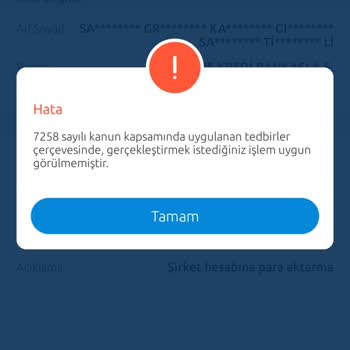 Yapı Kredi Bankası Para Transferi Yapamıyorum