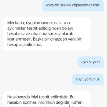 Weplay Sebepsiz Cihaz Kısıtlanması