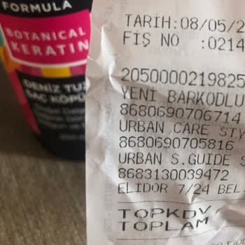 Urban Care Urban Saç Köpüğü Sıvı Halde Geliyor Şikayet