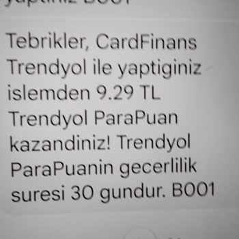 QNB Finansbank Trendyol ParaPuan Kullandırılmıyor QNB Finansbank
