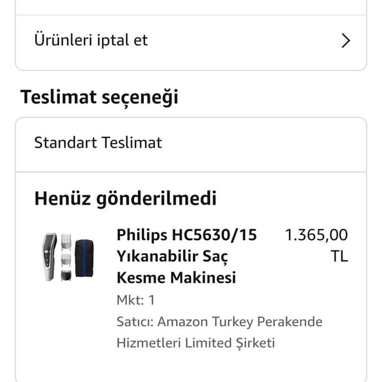 Amazon Satın Aldığım Ürünü Göndermiyorlar