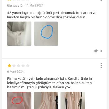 Poderia Butik İade Almamak İçin Kendi Zarar Verip Gönderiyor
