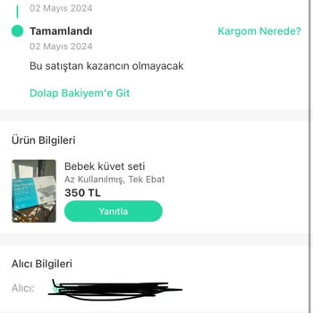 Dolap Uygulaması Şikayet