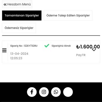 Butik Ponçik Sipariş Verdiğim Ürünlerin Gelmemesi