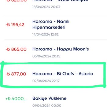 BigChefs Fazla Ödeme Alma Şikayeti