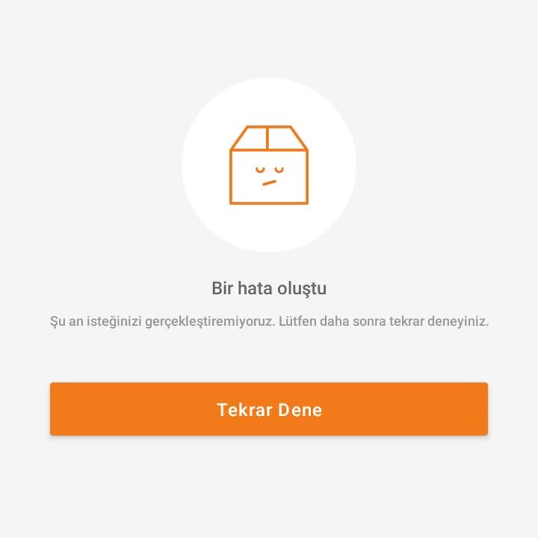 Trendyol Uygulama Giriş Yapamıyorum