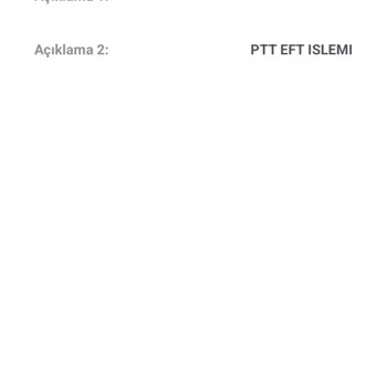 PTT Bank EFT Hatası Yanlış Hesap