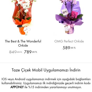 Taze Çiçek (tazecicek.com) Anneler Günü İçin Solmuş Çiçek Yolladılar