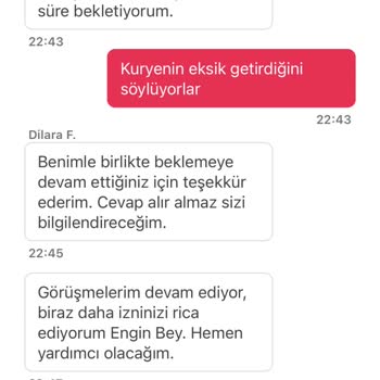 Yemek Sepeti Siparişimi Eksik Getirdi.