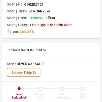 Trendyol Siparişim 12 Gündür Yok