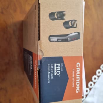 Grundig Arçelik Bana Bu Yaştan Sonra Berber Ol Diyor.