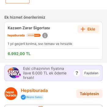 Hepsiburada "Eskiyi Yenile" Mağduriyeti