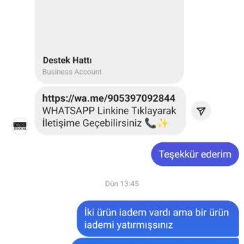 Hepsimoda İademi Yatırmıyor!