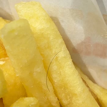 Burger King Üründen Saç Çıktı